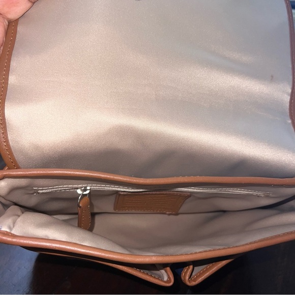 Coach Park Color-Block Leather Crossbody Purse Blue&White Multi No. B1373-F23383 - Picture 11 of 14